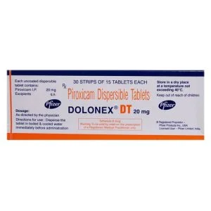 Dolonex DT 20mg (Nonselective COX Inhibitors)