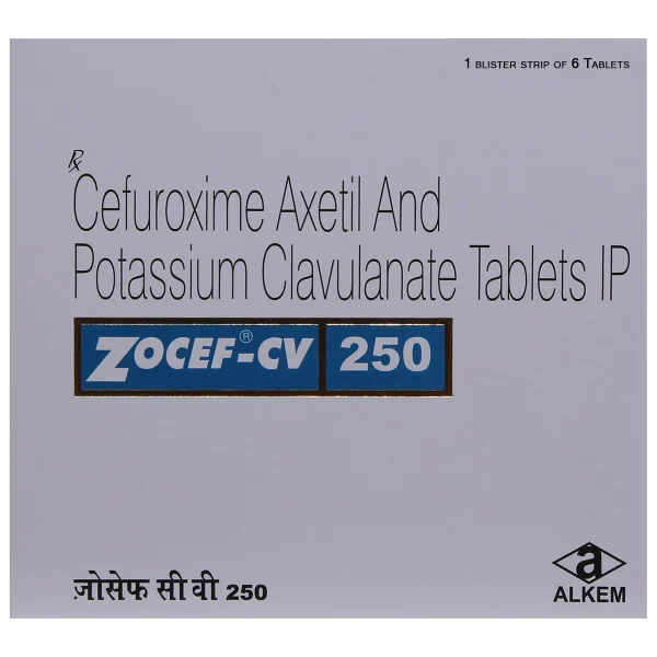 Zocef Cv 250Mg Tab